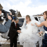 Shooting a wedding video